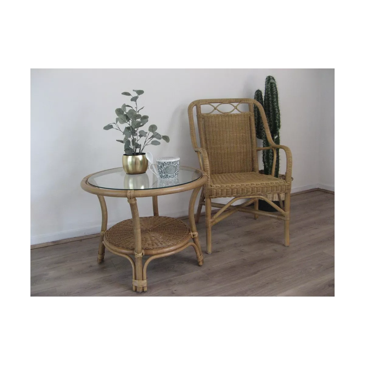 Fauteuil Octaviany Noisette