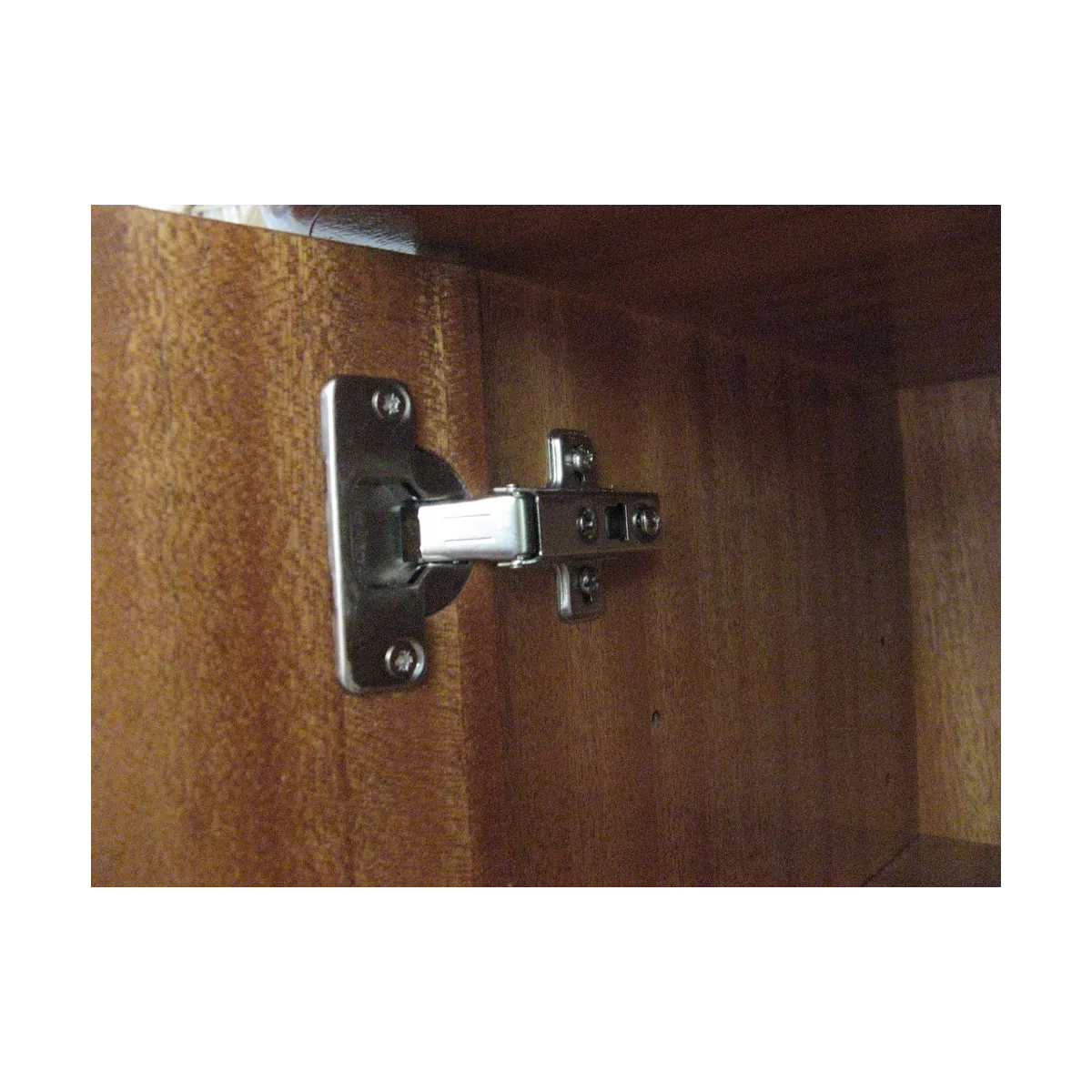 Meuble Delos 87x39 : 2 Portes et 2 Tiroirs Merisier