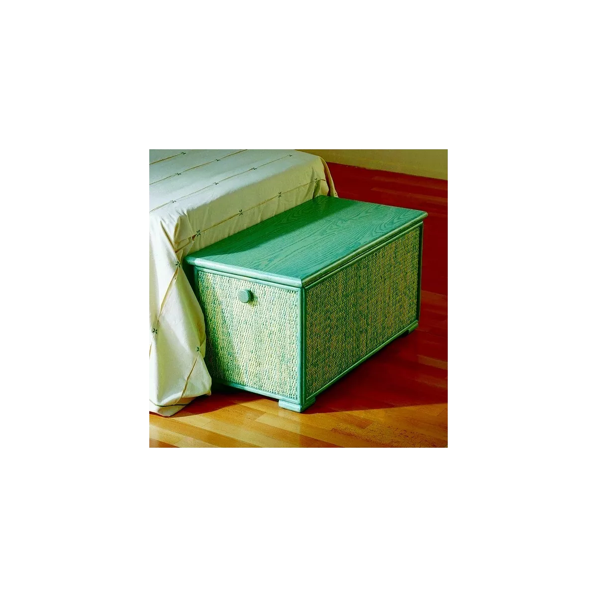 Malle rotin et cannage 82x43 Mare