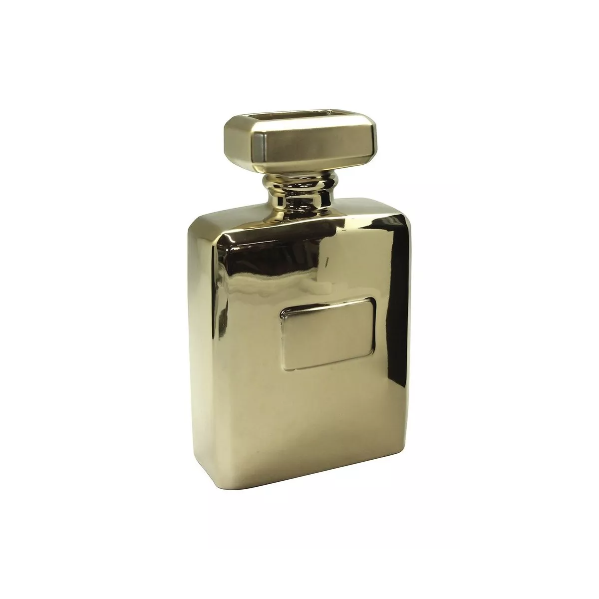 Vase Flacon Parfum Doré