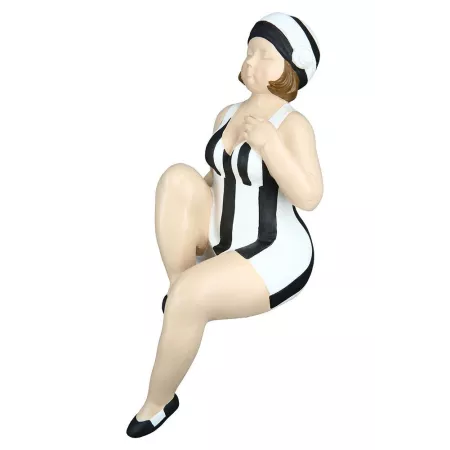 Figurine Becky noir et blanc