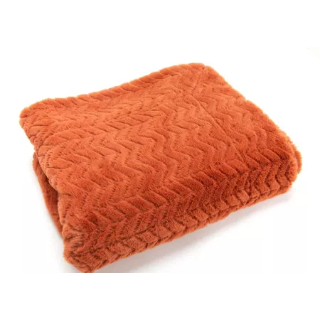 Plaid Chevron Teracota 130x70