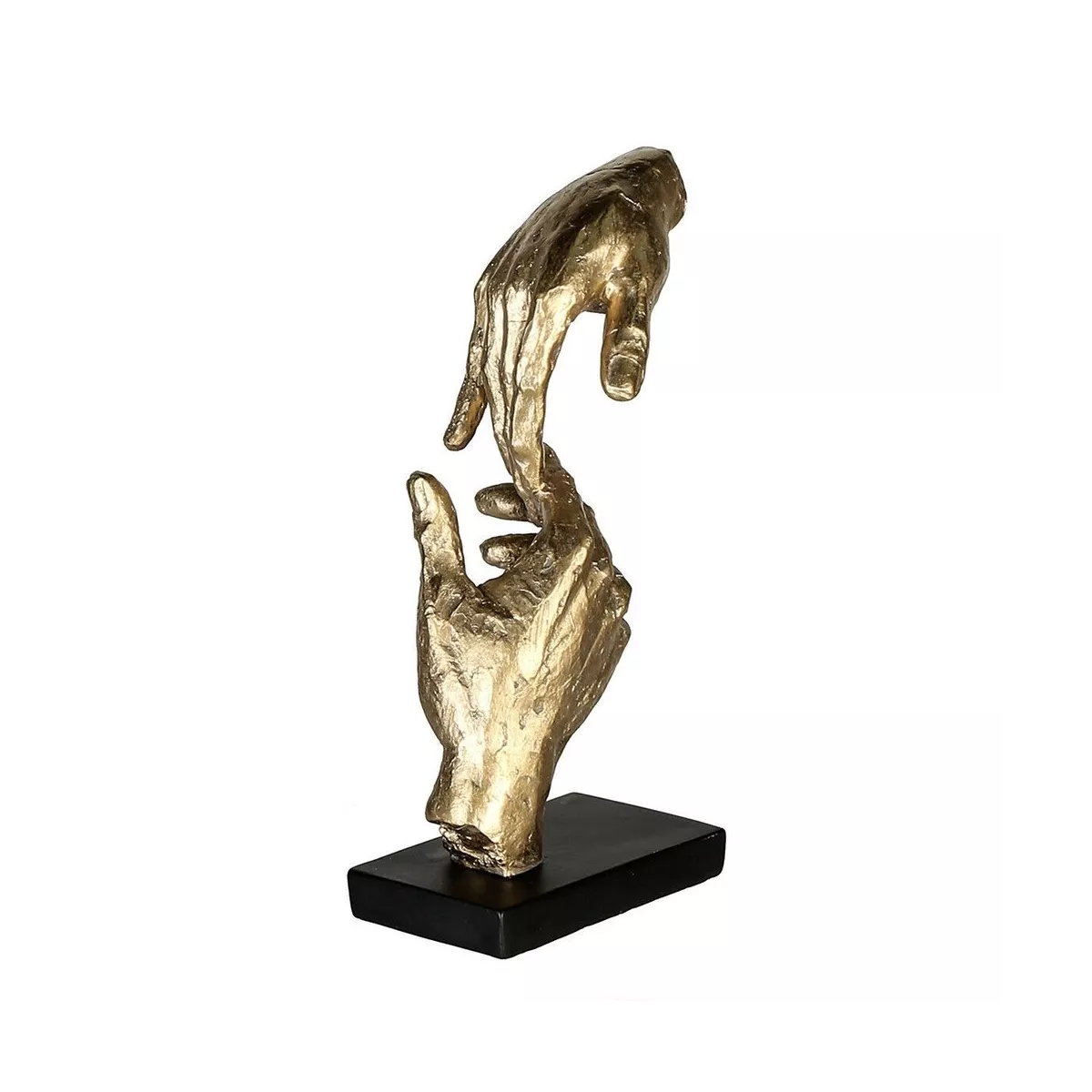 Sculpture Two Hands Doré H.29cm