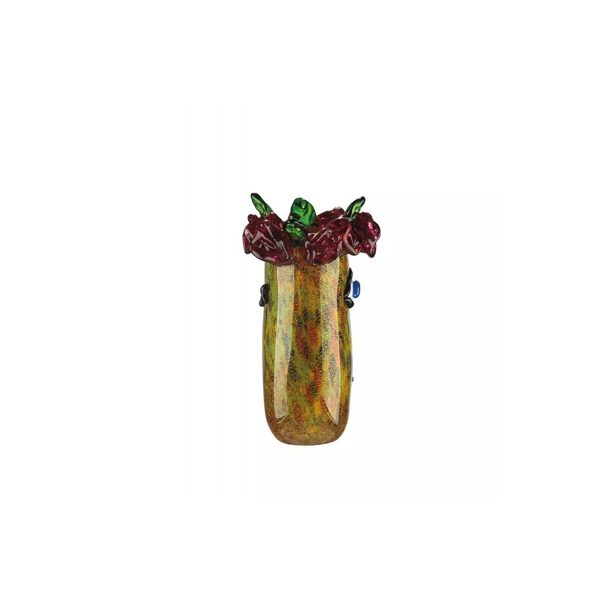 Vase Pâte de verre Flora H.32 cm