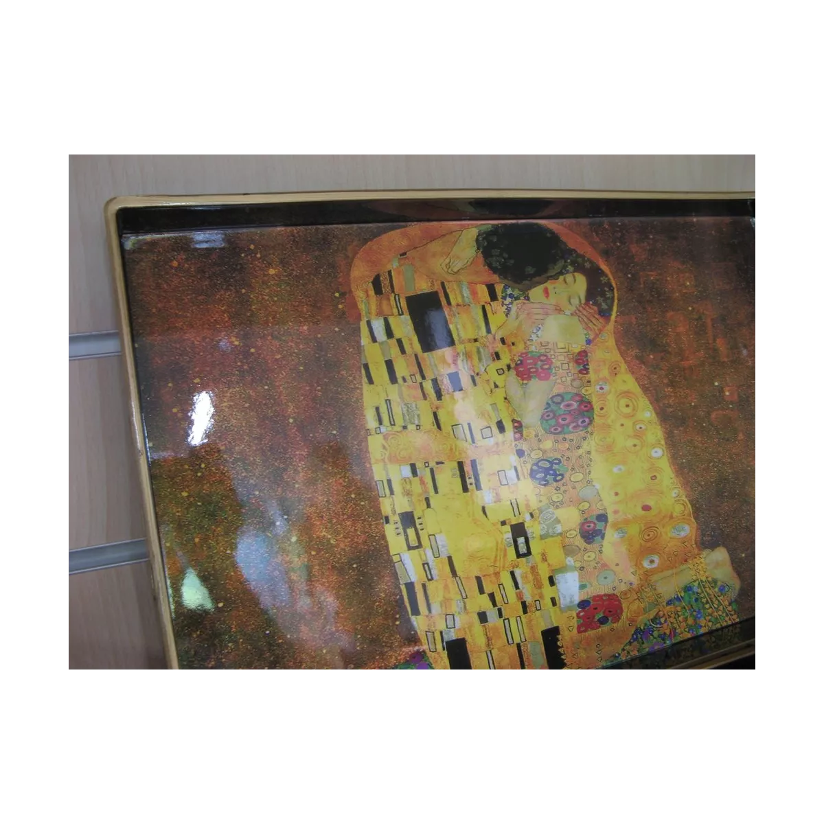 Plateau Rectangualire Klimt Le Baiser 40x26