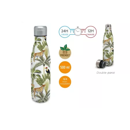 Bouteille Inox Jungle 500ml
