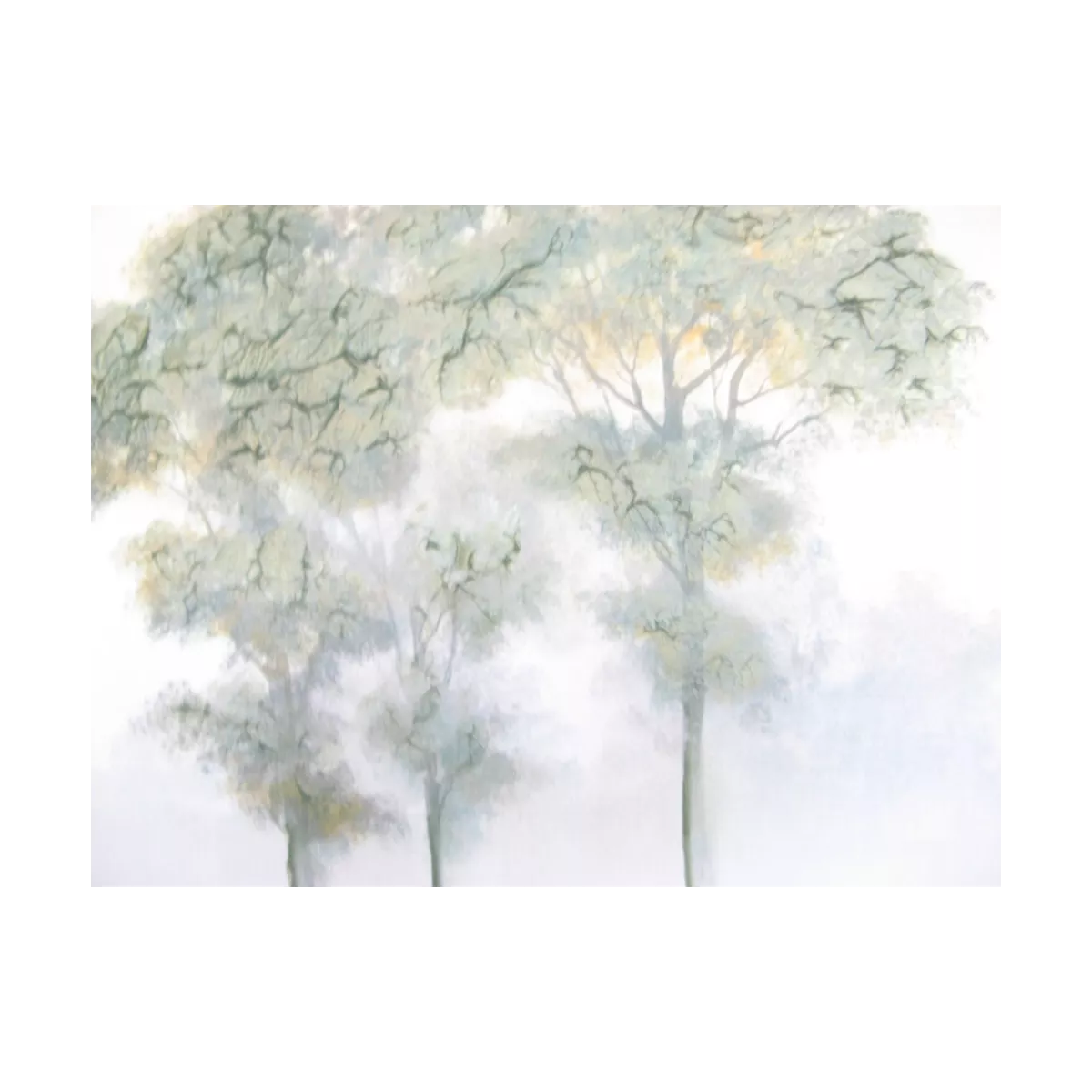Tableau Arbres dans la brume 94x74