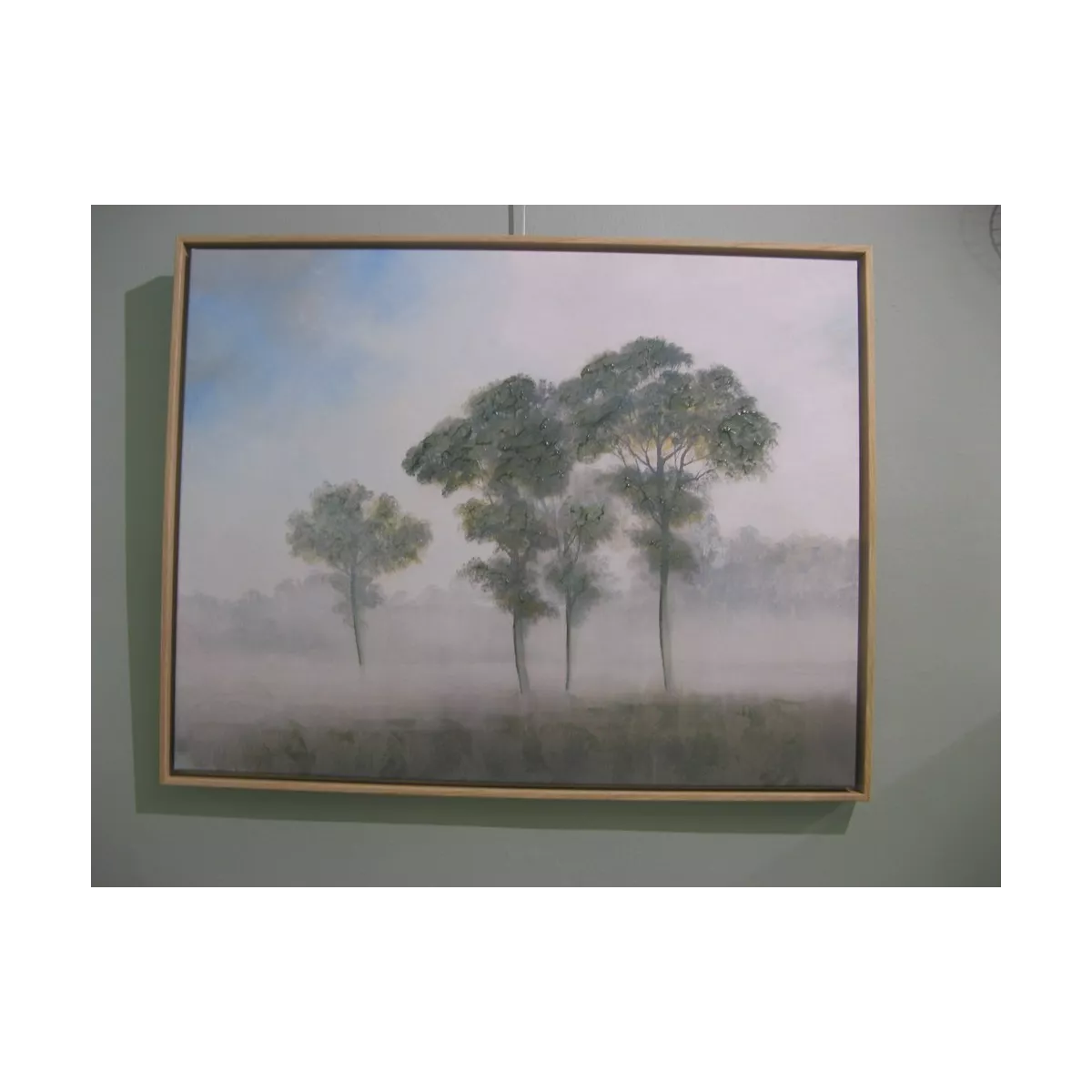 Tableau Arbres dans la brume 94x74