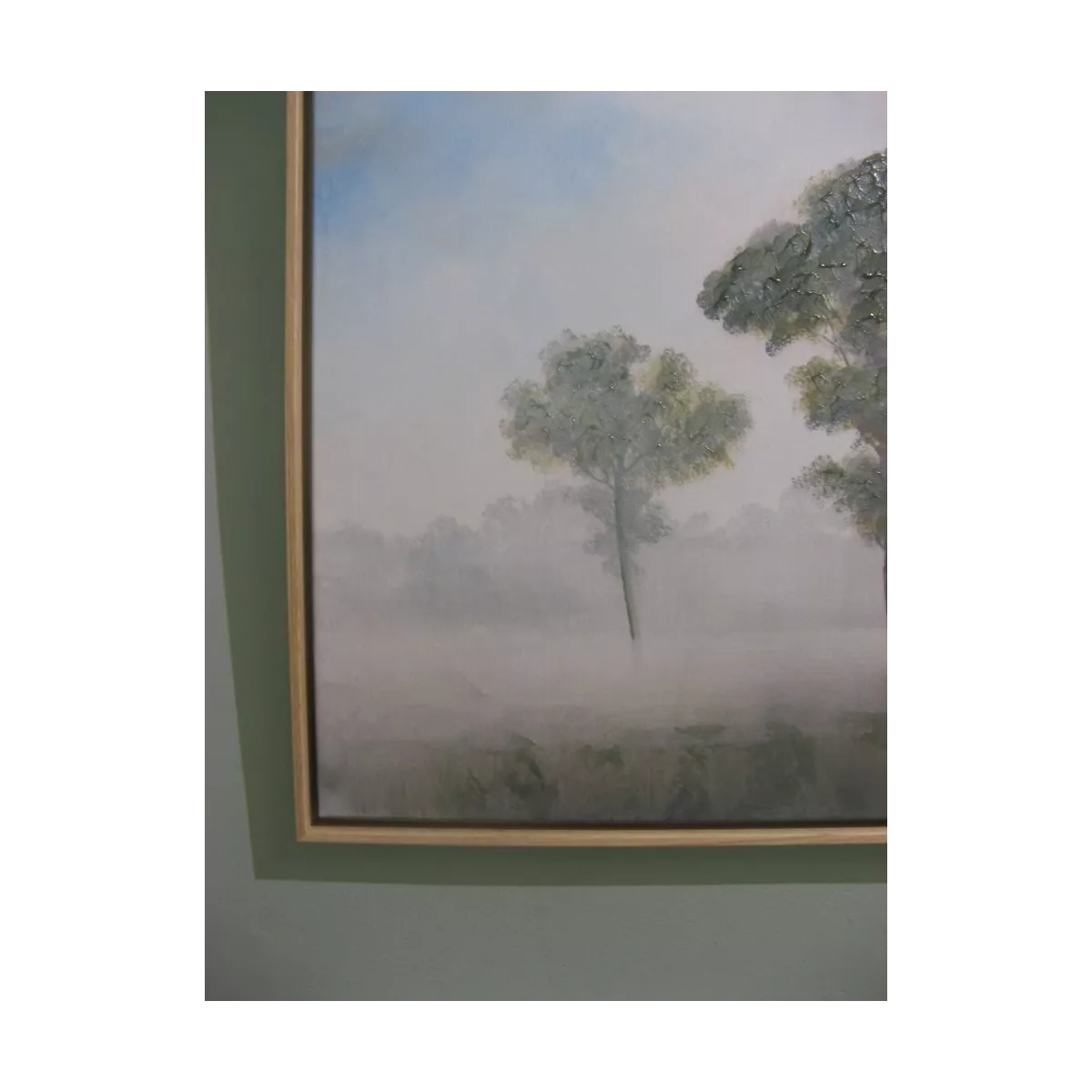 Tableau Arbres dans la brume 94x74