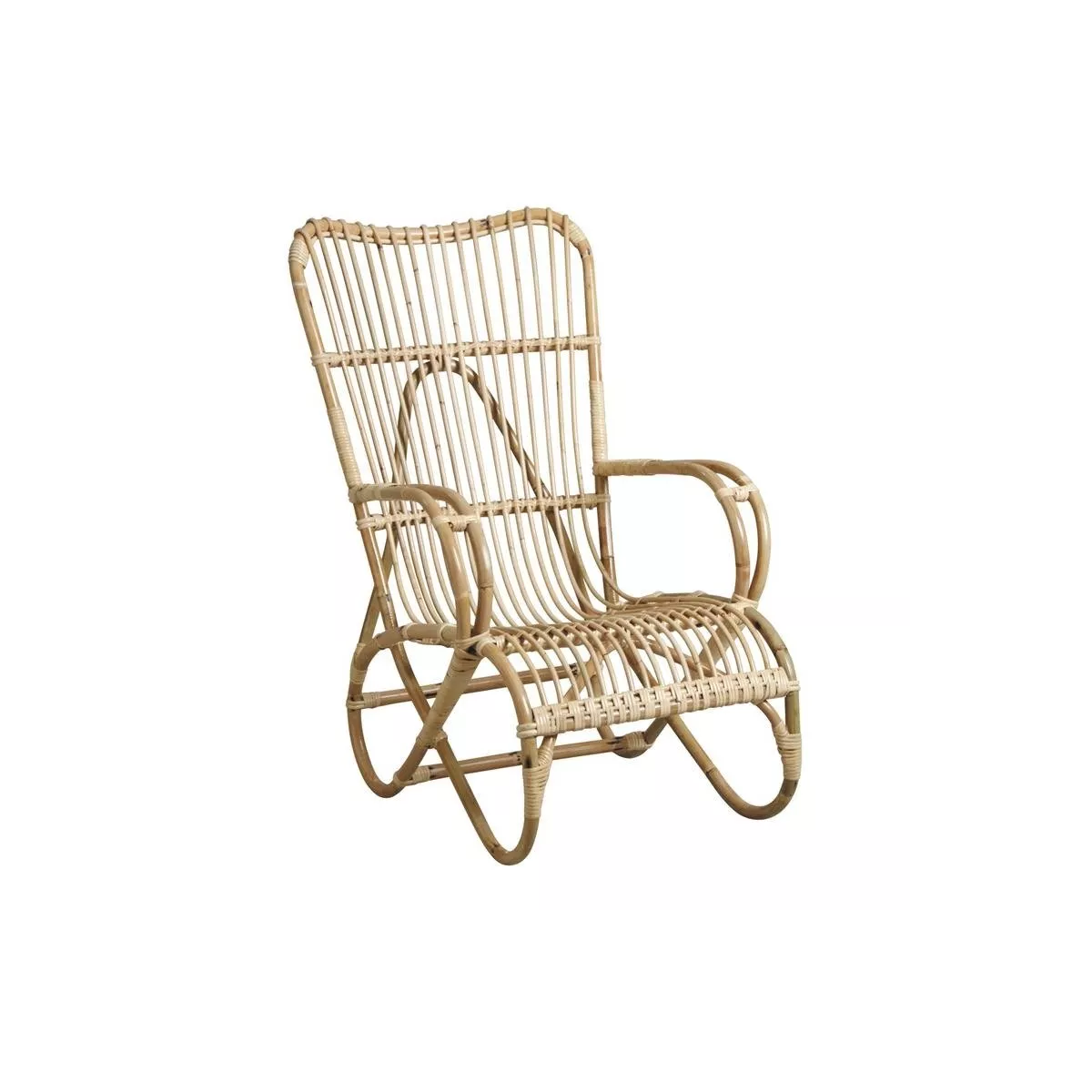 Fauteuil Elina en Rotin Naturel