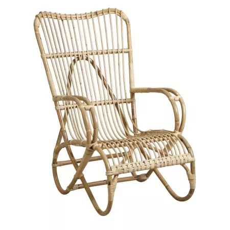 Fauteuil Elina en Rotin Naturel