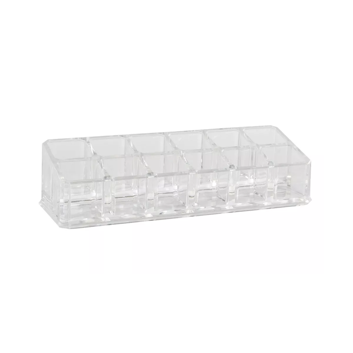boite à bijoux transparent 12 compartiments