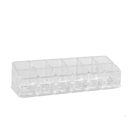 boite à bijoux transparent 12 compartiments