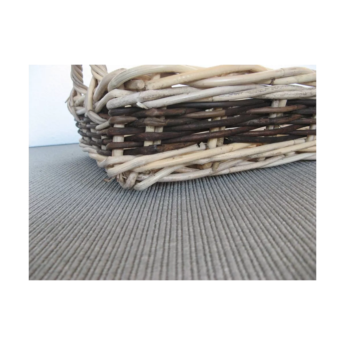 Plateau en Rotin Naturel 50x34