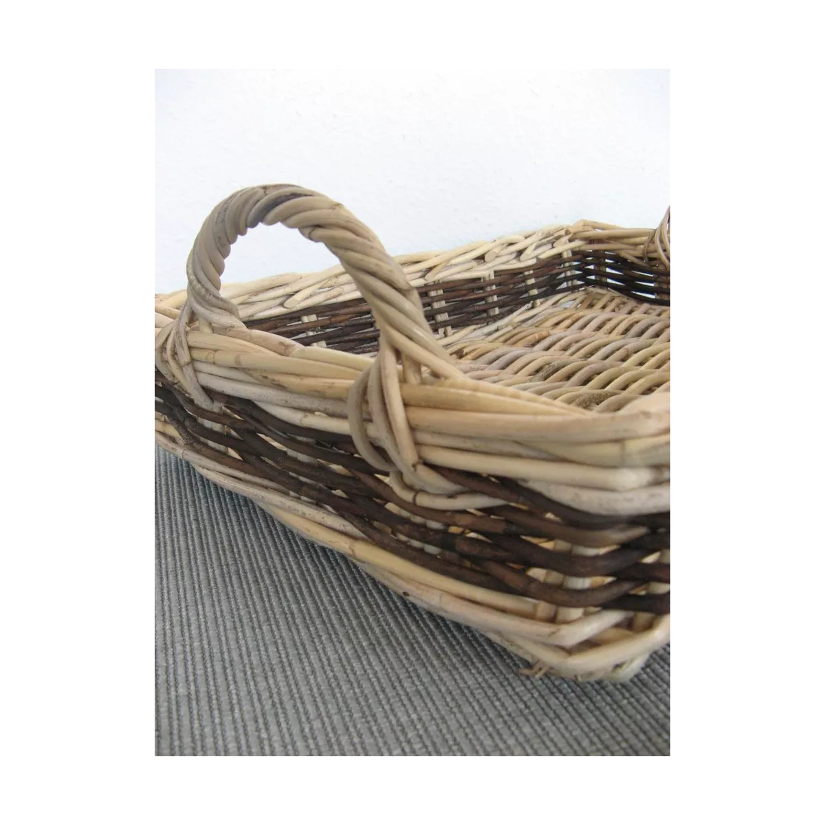 Plateau en Rotin Naturel 50x34