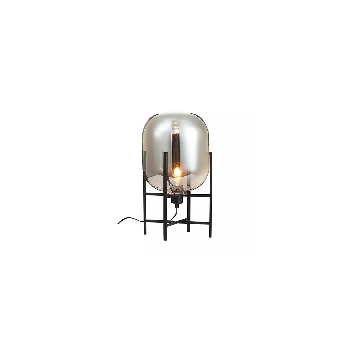 Lampe sur pied Grise H.47 cm