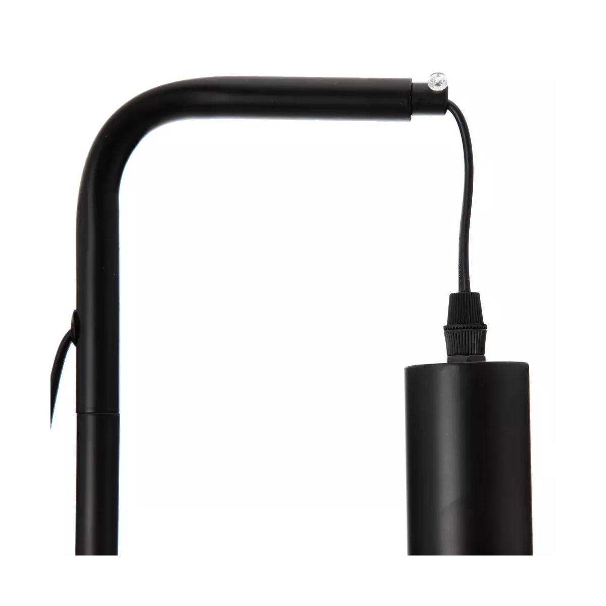 Lampe Géométrique métal Noir et Cuivre H.63cm