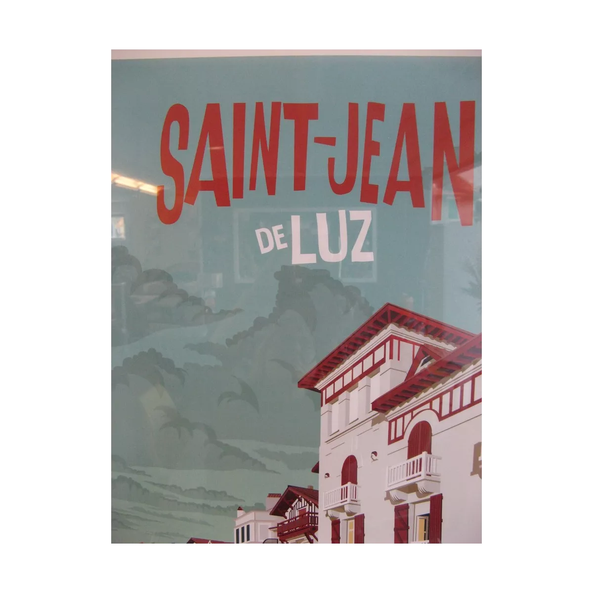 Tableau Poster Saint Jean de Luz 50x70