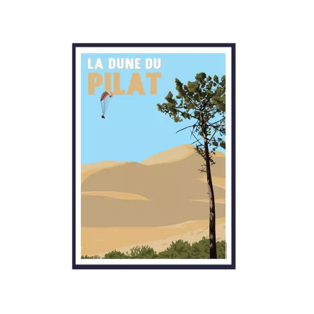 Tableau Pubicité La Dune du Pilat