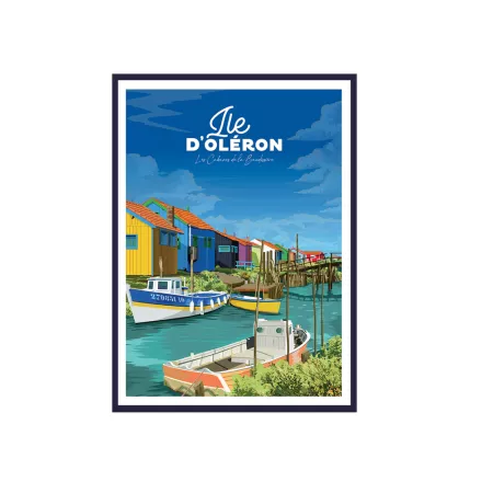 Tableau Pubicité de L' ïle d'Oléron