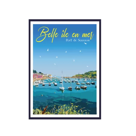 Tableau Pubicité Belle île en Mer
