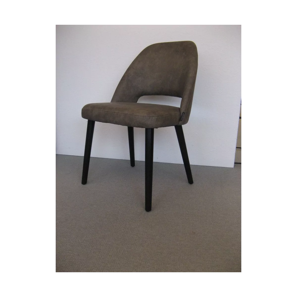 Chaise Joy Simili Marron