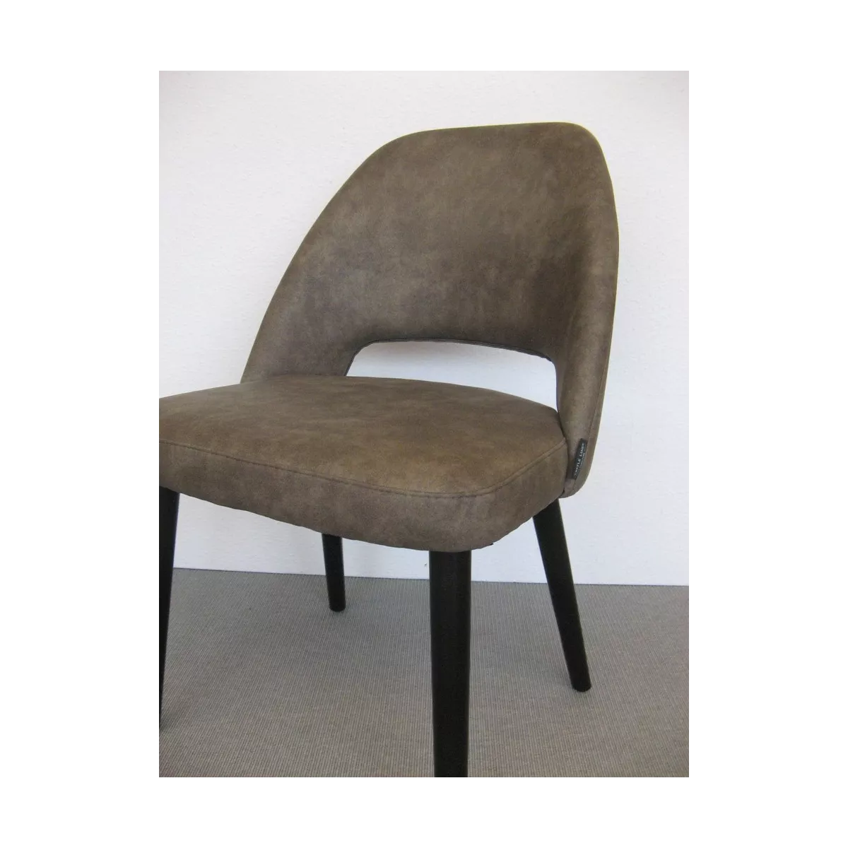 Chaise Joy Simili Marron