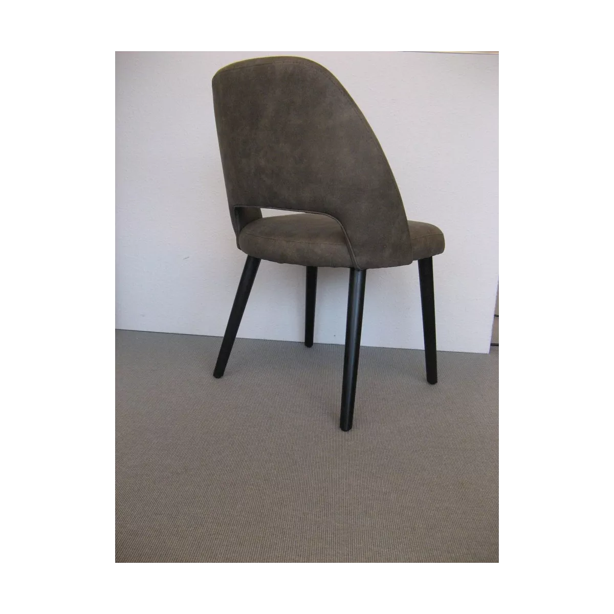Chaise Joy Simili Marron