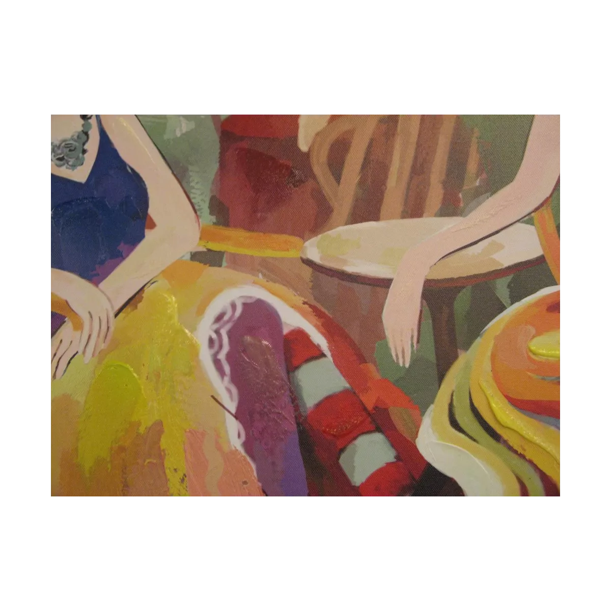 Tableau Parisiennes 60x60