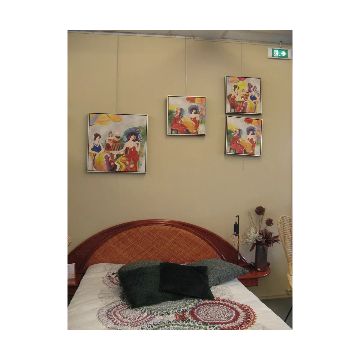 Tableau Parisiennes 40x40