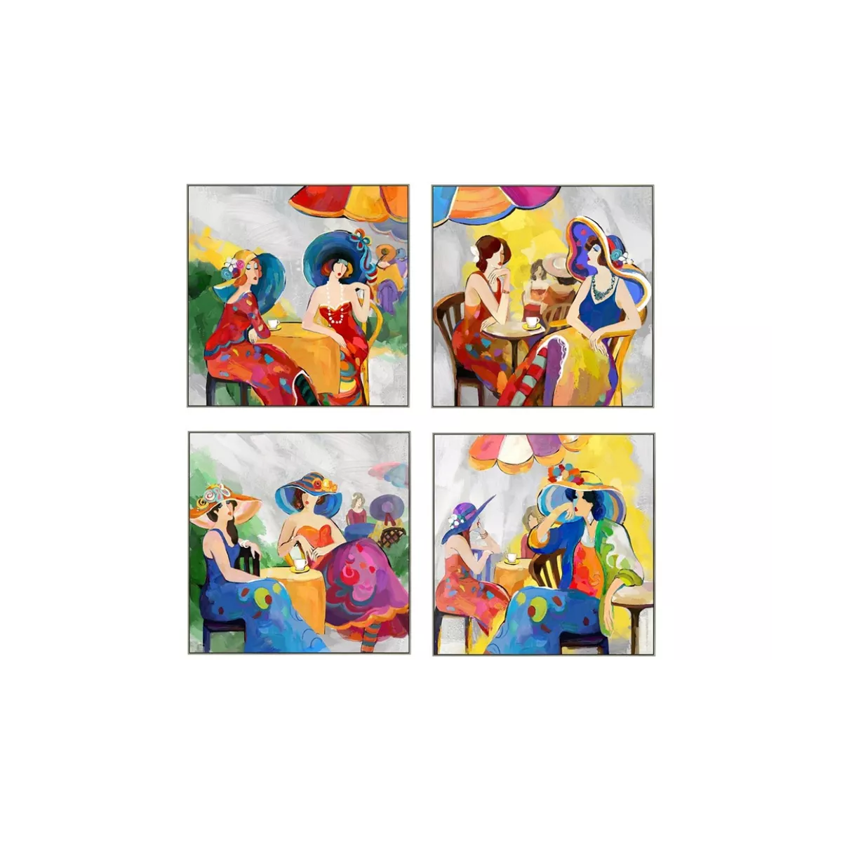 Tableau Parisiennes 40x40
