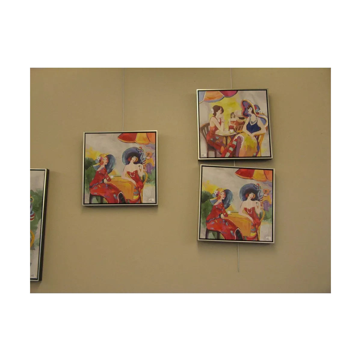 Tableau Parisiennes 40x40