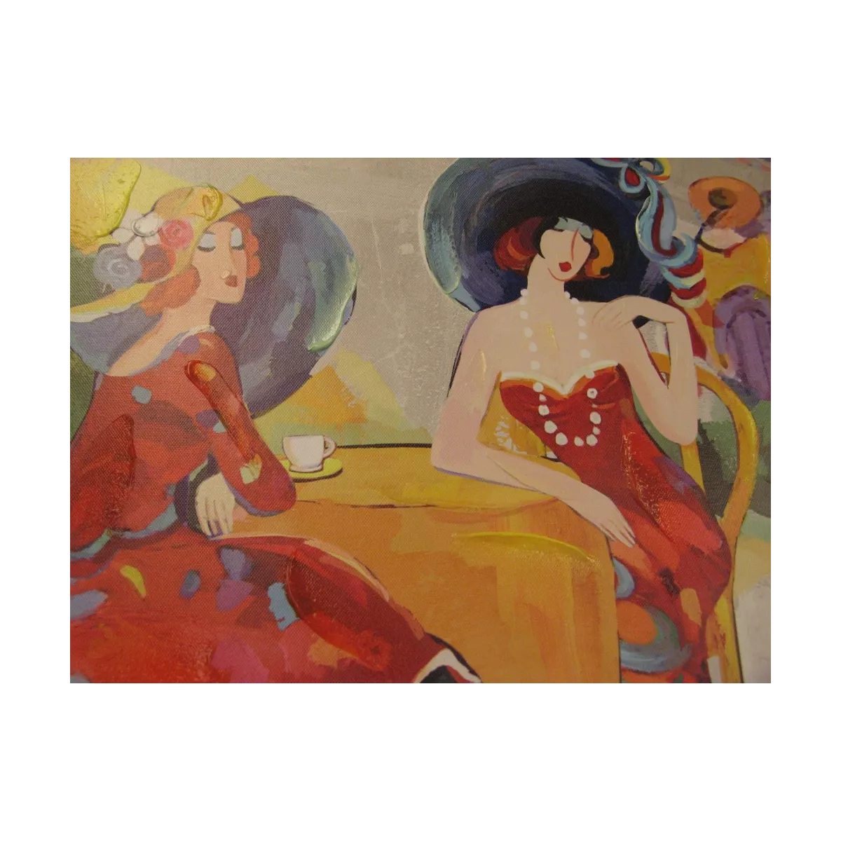 Tableau Parisiennes 40x40