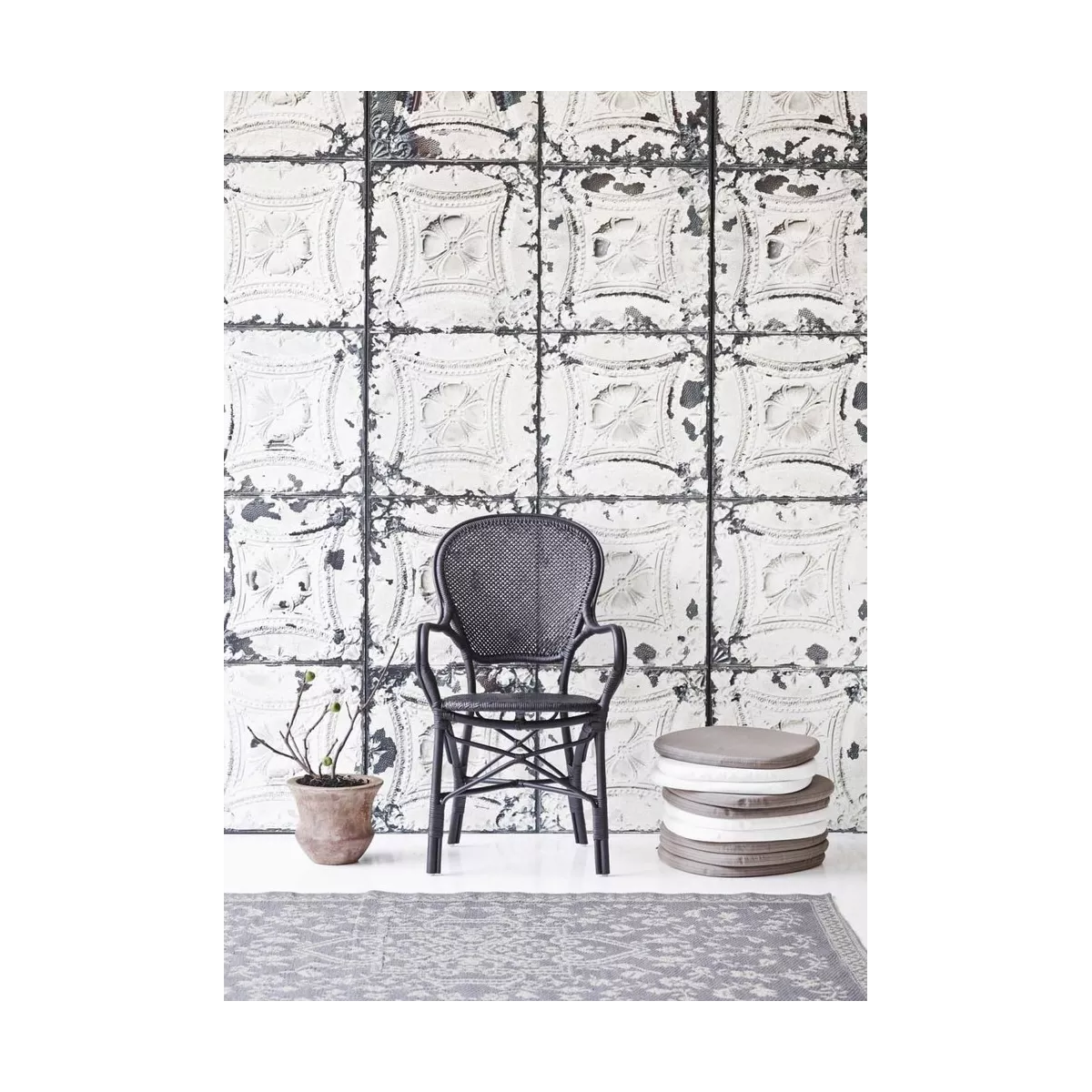 Fauteuil Rossini Noir