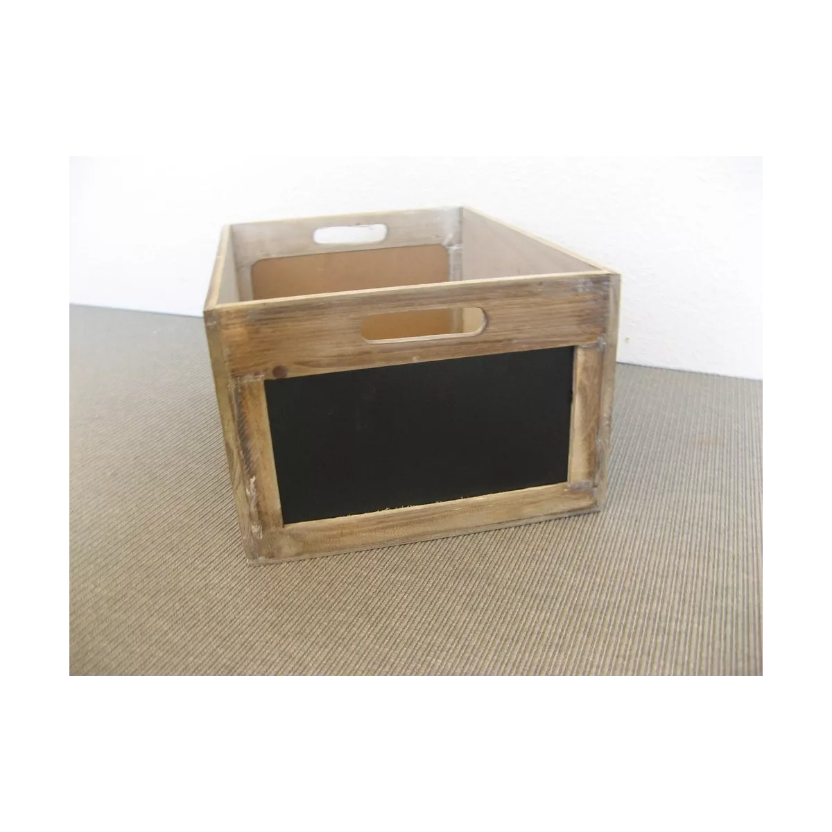 Casier Bois et tableau noir 39x24