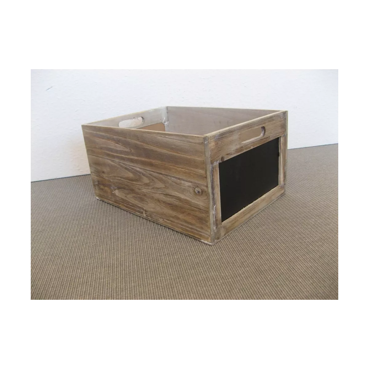 Casier Bois et tableau noir 39x24
