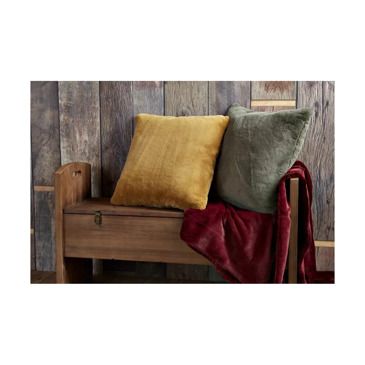 Coussin  Luxe Camel 50x50