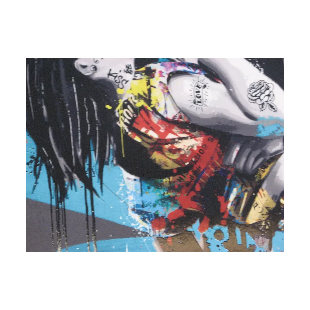 Tableau Romaric, Les Amoureux 50x70