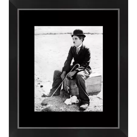 Tableau Image Charlot Le Kid Assis 40x46