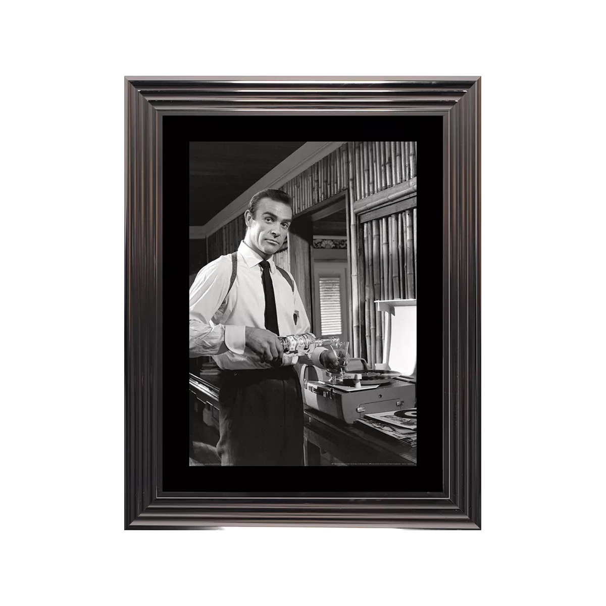 Tableau Image S.Connery Au Bar 74x94