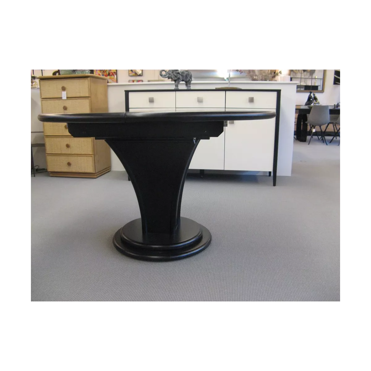 Table Talia Ronde Noir