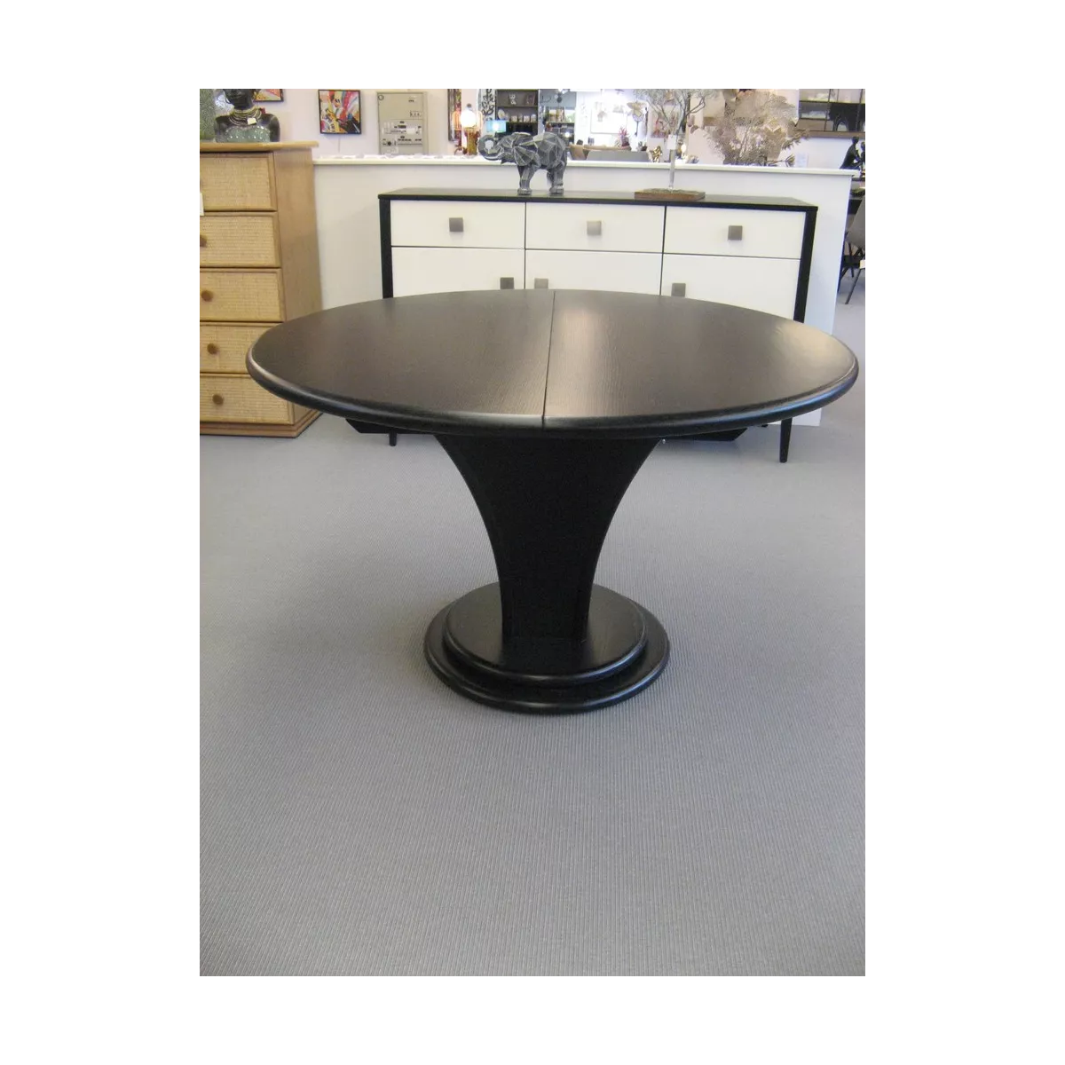 Table Talia Ronde Noir