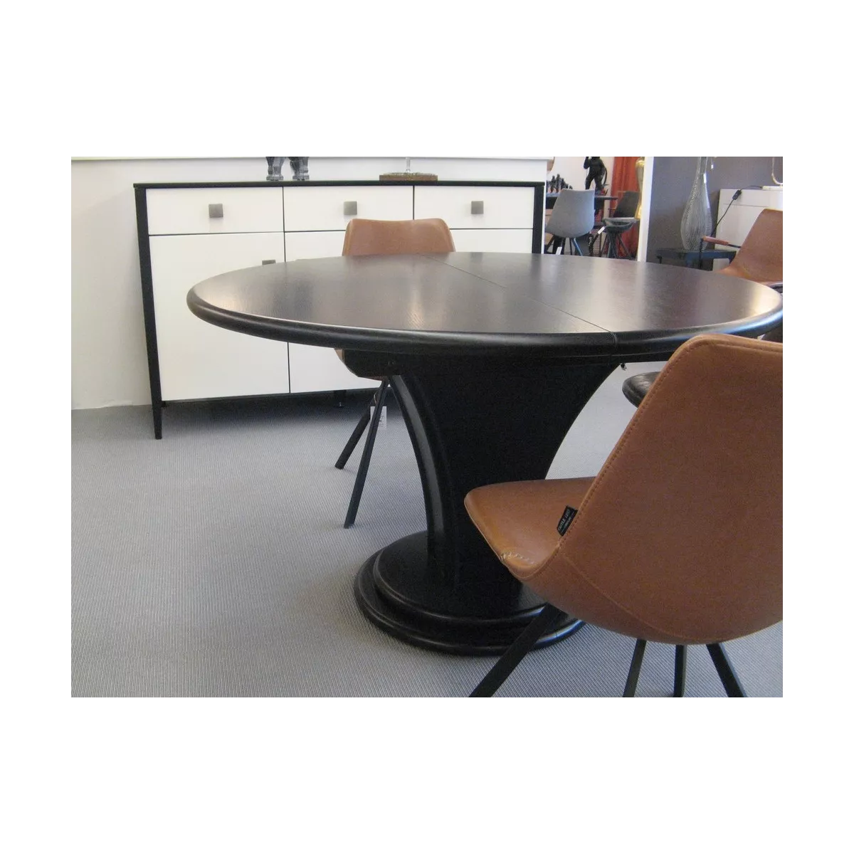 Table Talia Ronde Noir