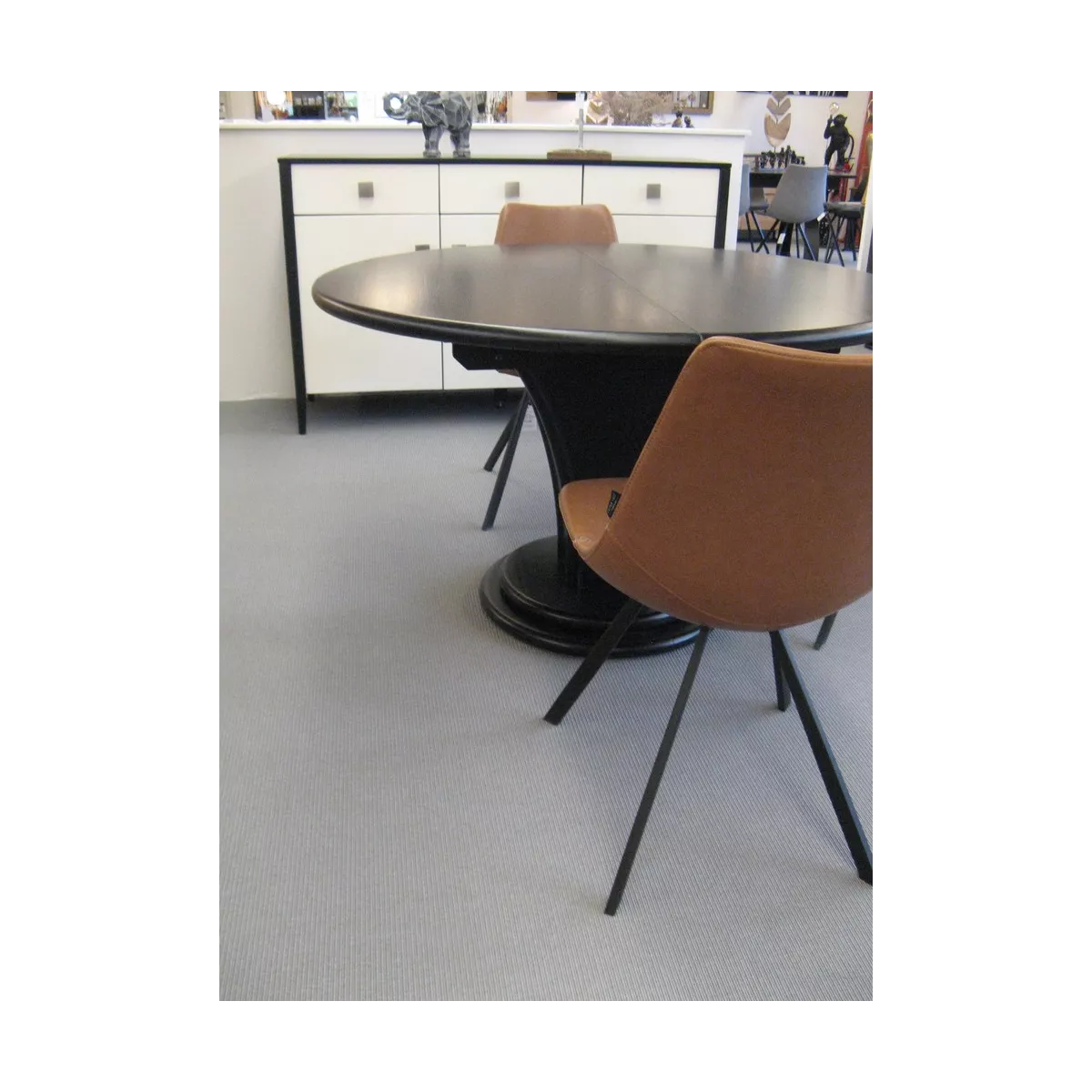 Table Talia Ronde Noir