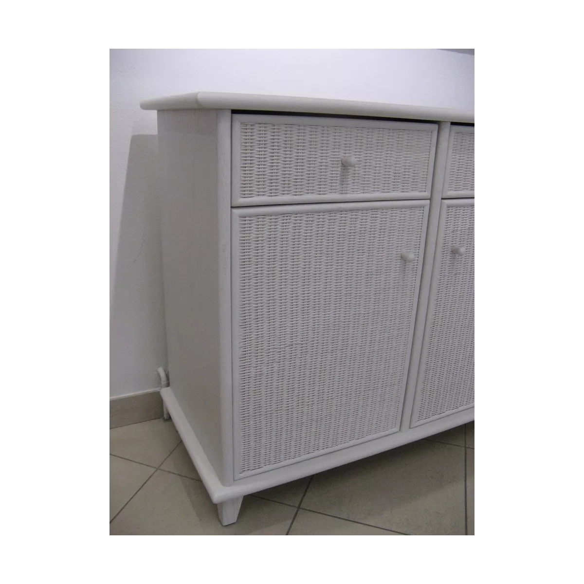Bahut Kota 2 Portes Blanc