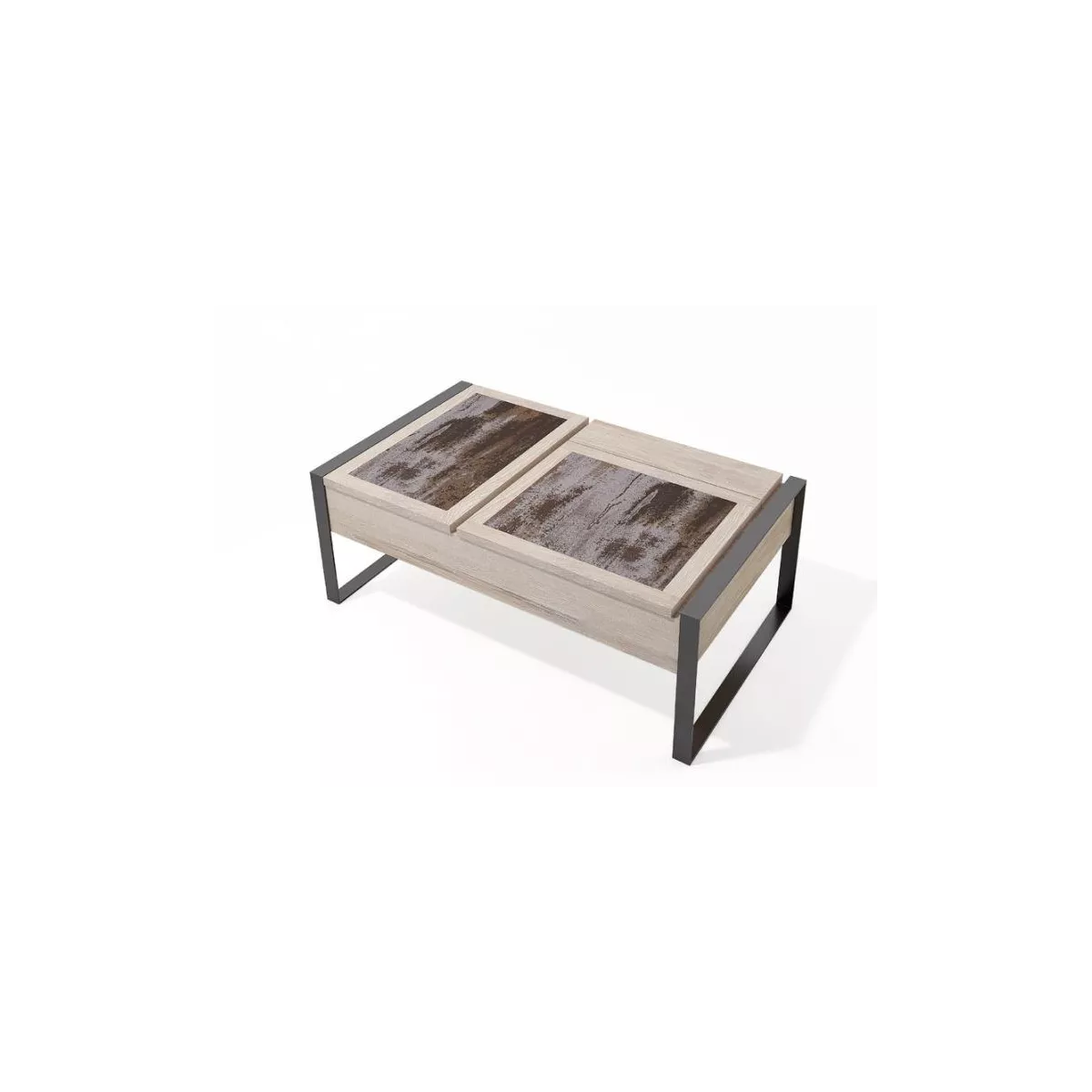 Table basse Glick  115 x 65 cm plateau relevable