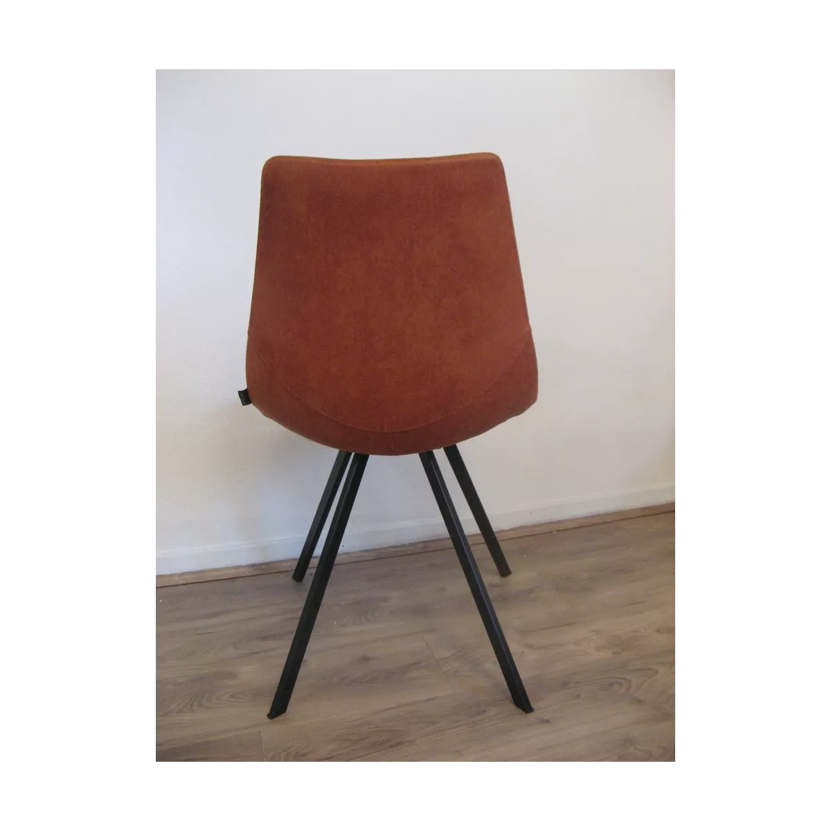 Chaise Happy Simili Terracotta