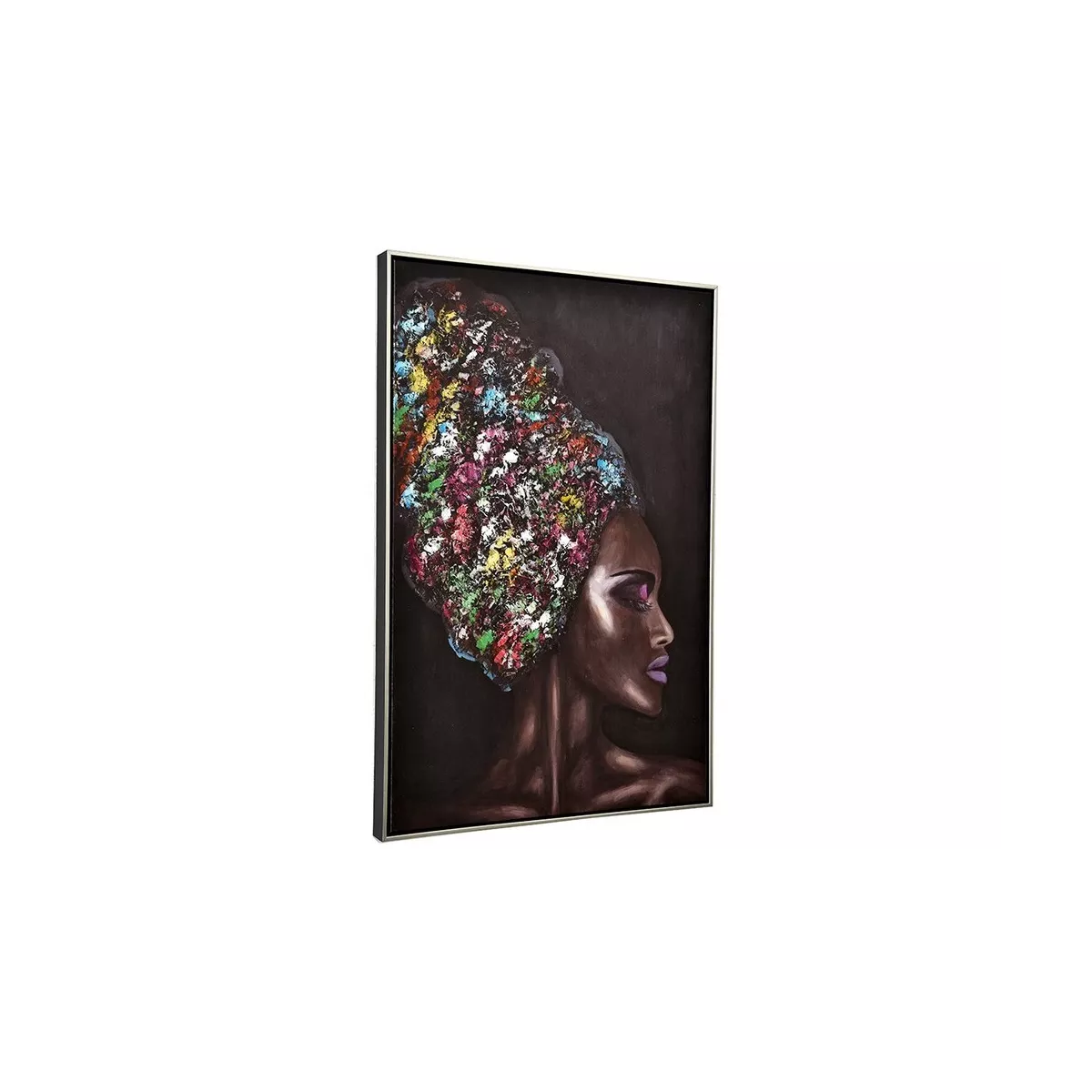 Tableau Portrait Femme Africaine 60x90