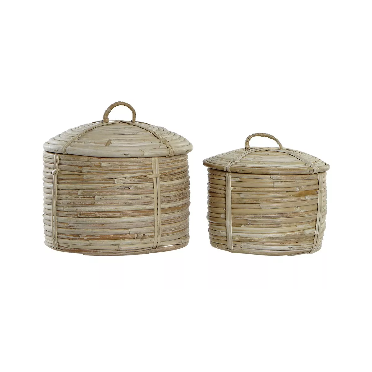 Boite Ronde rotin zara 21x21x19
