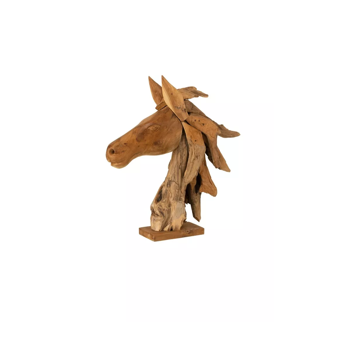 Tête de Cheval en Bois Flotté H.63
